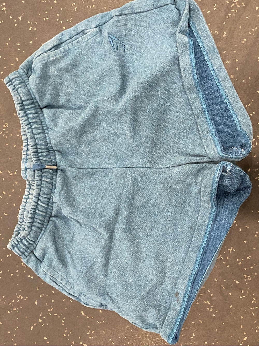 Gymshark Blue Terry Athletic Shorts